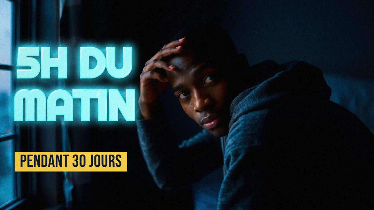 Je me suis levé à 5 h du matin pendant 30 jours